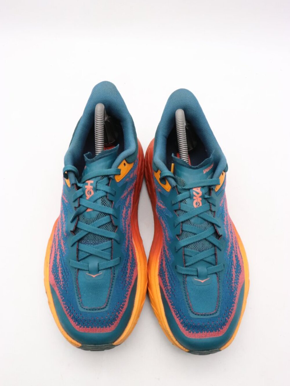 Hoka One One Speedgoat 5 Women's 9 B Blue Coral Camellia Sneakers 1123158 BCCML - Picture 2 of 9
